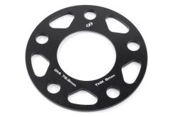 Alternative view of Dinan Wheel Spacers - 5x120 - 72.6mm CB - 6mm Thick (Set of 2)