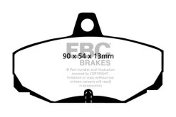 EBC 01-14 Caterham 7 Bluestuff Rear Brake Pads - Image 4