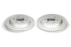 Alcon 2010+ Ford F-150 336x24mm Slotted Rotor Kit w/ Electric Park Brake - Rear