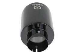 aFe Takeda Universal Exhaust Tip 2-1/2 IN Inlet x 4-1/2 IN Outlet x 7 IN L- Black - Image 3