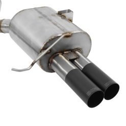 Dinan 08-13 BMW M3 (E92/E93) Free Flow Axleback Exhaust System - Black Tips - Image 5