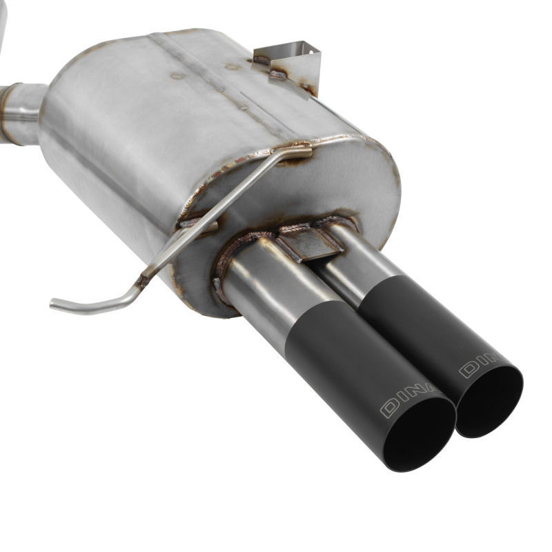Dinan 08-13 BMW M3 (E92/E93) Free Flow Axleback Exhaust System - Black Tips - Image 5