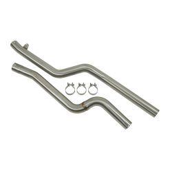 Dinan 16-20 BMW 340i/440i (F30/F32) High Flow Mid-Pipe - 3.25in - Stainless Steel