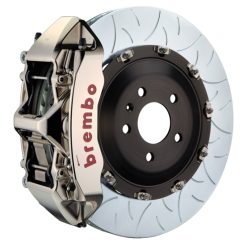 Brembo 25+ BMW X3 30 xDrive Fr GT-R BBK 6 Pist Billet 380x34 2pc Rotor Slotted Type3 - Nickel Plated