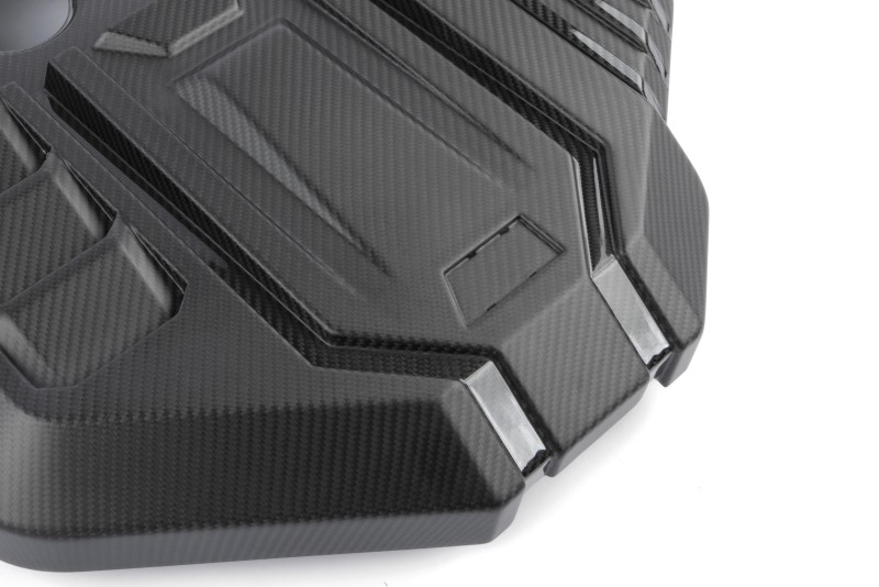 Dinan 21-27 BMW M2/M3/M4 (G80/G82/G87) Matte Carbon Fiber Engine Cover w/Gloss Accents - Image 4
