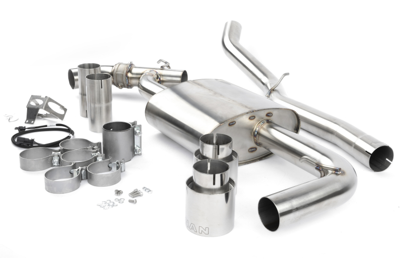 Dinan 16-23 BMW X1/X2 xDrive28i (F48/F39) Valved Axleback Exhaust System - Polished Tips - Image 4