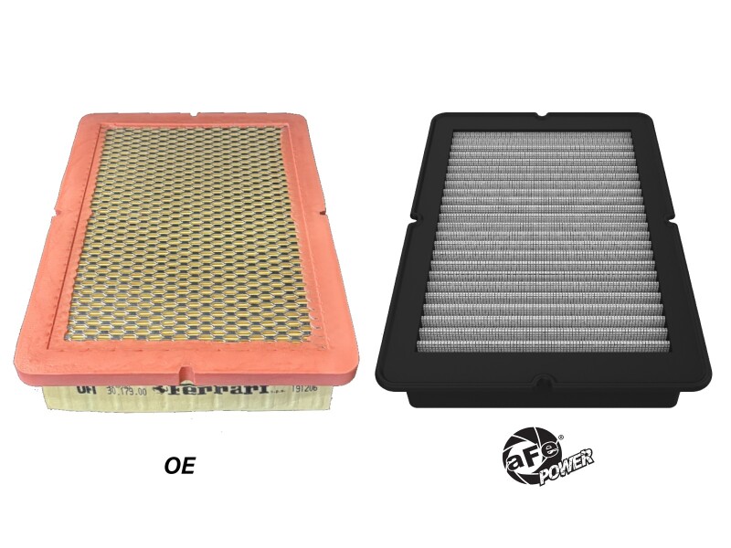 aFe 05-09 Ferrari F430 Scuderia V8-4.3L Magnum FLOW Pro Dry S Air Filter - Image 3