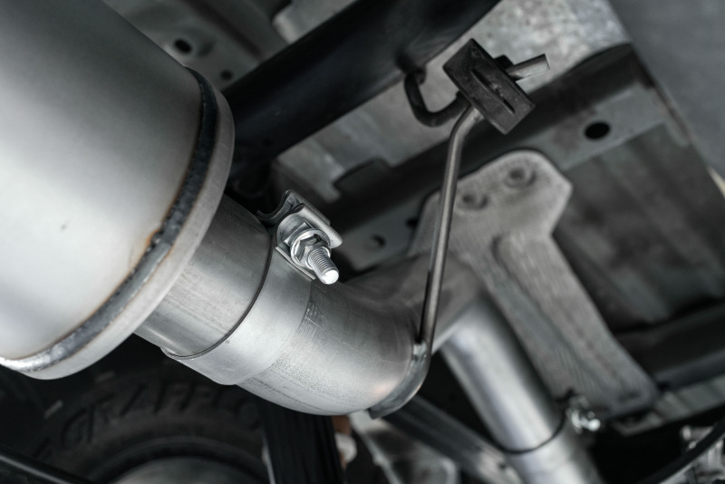 MBRP 2011-2014 Ford F150 V6 EcoBoost 3in Cat Back Single Side P Series Exhaust - Image 3