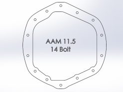 aFe Power Front/Rear Diff Cover Kit w/ Oil 13-18 Dodge L6 Trucks (AAM 9.25-12 & AAM 11.5/12-14) - Image 7