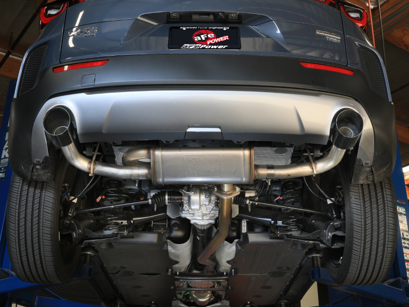 aFe 2023+ Mazda CX-50 Takeda 2.5in 304 SS Axle-Back Exhaust System w/ Black Tips - Image 7