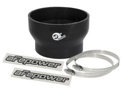 aFe Magnum FORCE Intake Coupling Kit (4-1/3 IN ID to 3-1/2 IN ID x 2-3/4 IN L) Straight Black