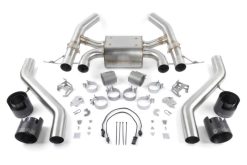 Dinan 23-26 BMW M2 (G87) Valved Axleback Exhaust System - Black Tips