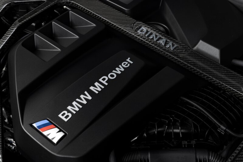 Dinan 21-27 BMW M2/M3/M4 (G80/G82/G83/G87) Gloss Carbon Fiber Strut Tower Brace - Front - Image 12