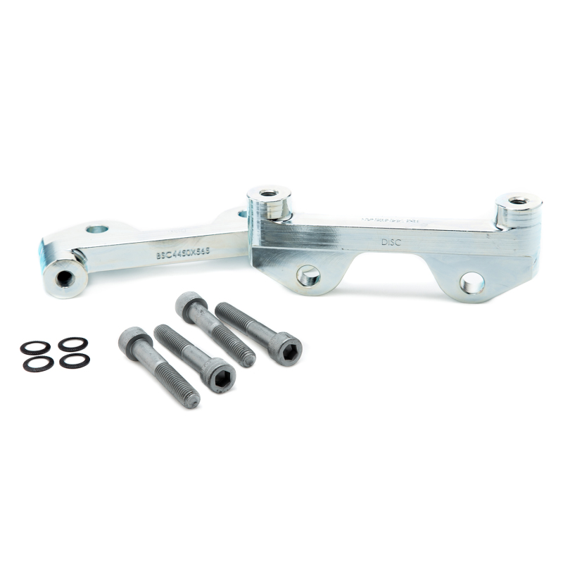 Alcon 2007+ Jeep JK-JL 330x22mm Rotors 4-Piston Calipers Rear Brake Kit (Includes Brake Lines) - Red - Image 2