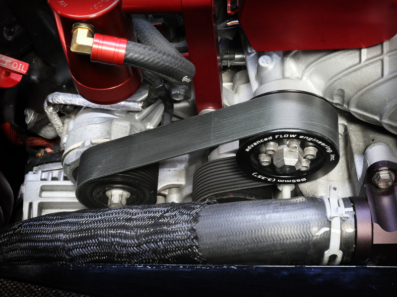 aFe POWER Supercharger Power Pulley 3.35 IN Fits aFe Pulley Kits for Hellcat Supercharger - Image 5
