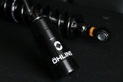 Ohlins 14-26 Harley FL Touring STX 36 Twin Blackline 13in Blk Reservoir Shocks 150lb - Max 500lb - Image 3