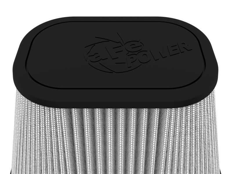 aFe Track Series Intake Pro DRY S Air Filter (6-1/8x4-1/8)IN F x(9-1/4x7-1/4)IN B x(6x4)IN Tx7-1/8IN - Image 4