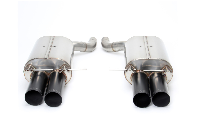 Dinan 06-10 BMW M5 (E60) Free Flow Axleback Exhaust System - Black Tips