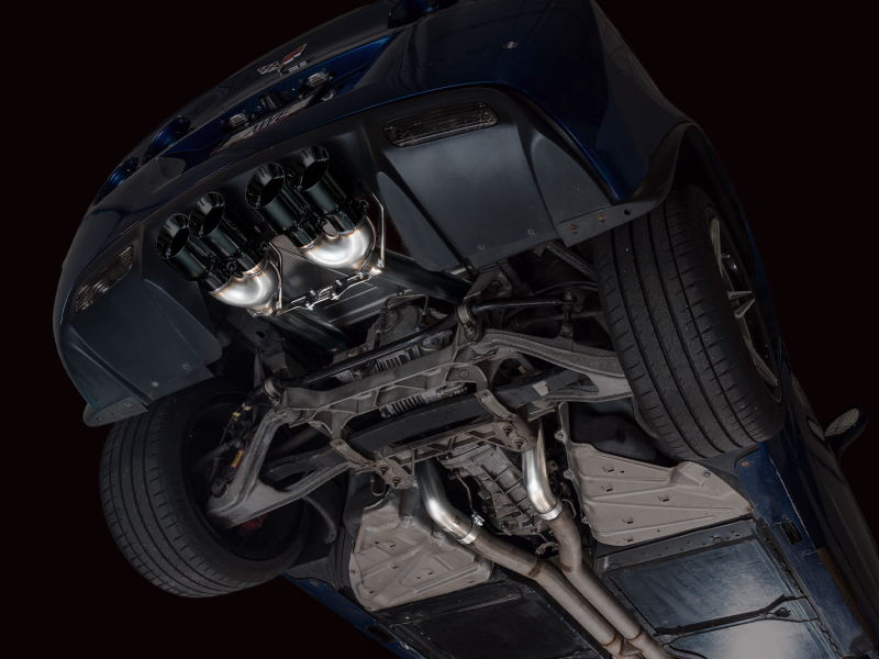 AWE Tuning C6 Chevrolet Corvette Z06/ZR1 Touring Edition Axle-Back Exhaust w/ Diamond Black Tips - Image 12