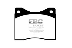 Alternative view of EBC 88-90 Lamborghini Countach 5.2 (Anniversary) Yellowstuff Rear Brake Pads