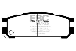 EBC 95-96 Subaru Impreza 2.2 Bluestuff Rear Brake Pads - Image 2