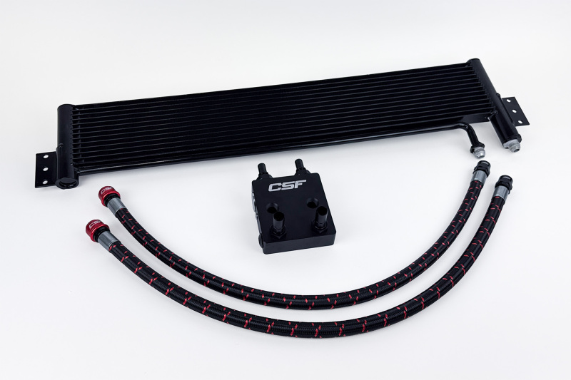 CSF 2021+ Ford Bronco 2.7L EcoBoost External Transmission Oil Cooler Kit - Image 12