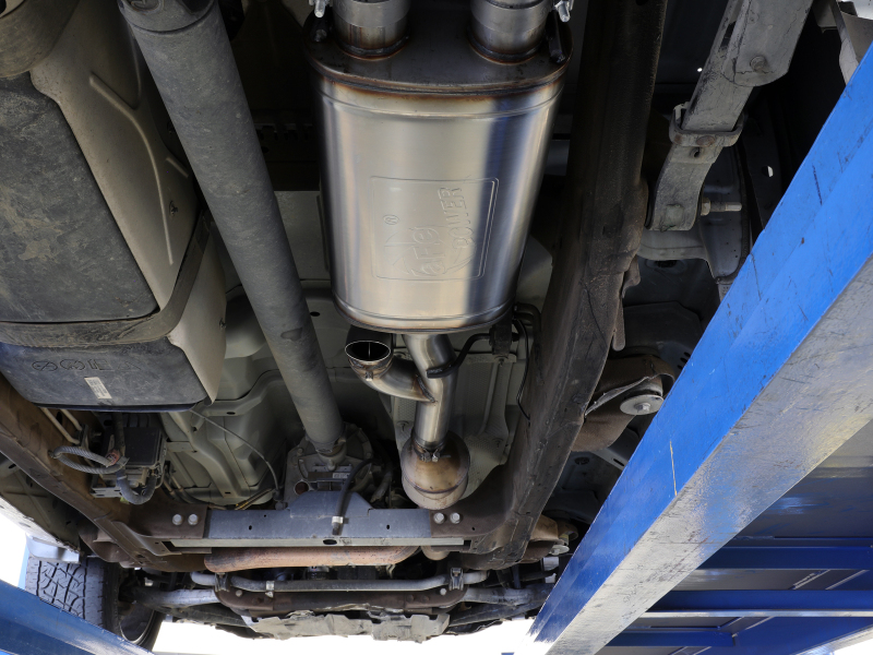 aFe Gemini XV Cat-Back Exhaust System GM Trucks 09-18 V6-4.3/V8-4.8/5.3L- Cut-Out Polished - Image 10