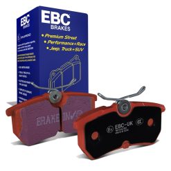 Alternative view of EBC 13+ Ford Fiesta 1.6 Turbo ST Redstuff Rear Brake Pads