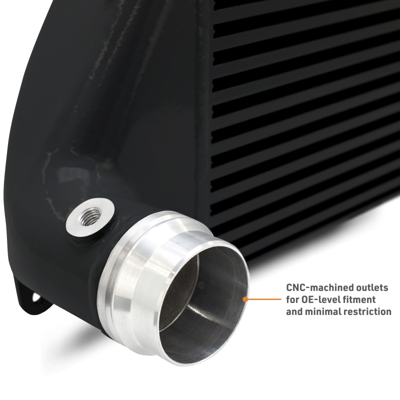 Mishimoto 2024+ Toyota Tacoma Performance Intercooler - Black - Image 5