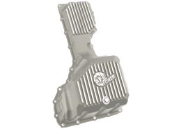 aFe GM Diesel Trucks 20-25 V8-6.6L L5P POWER Street Series Engine Oil Pan Raw w/ Machined Fins - Image 3