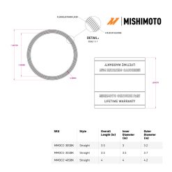 Mishimoto Duracore 3in Straight Coupler - Image 3