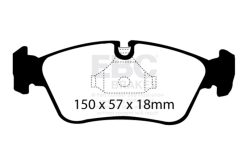 EBC 99-02 BMW Z3 Bluestuff Front Brake Pads - Image 3