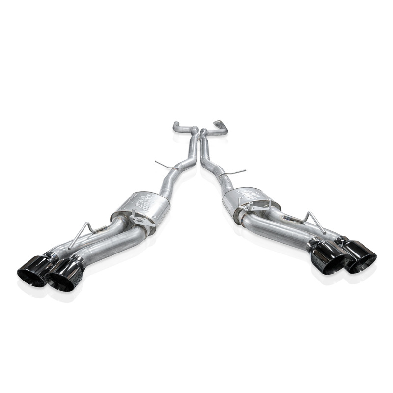 Stainless Works 22-25 Cadillac CT5-V Blackwing Catback Exhaust - Black Chrome Tips - Image 2