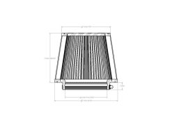 aFe Magnum FORCE Intake Replacement Air Filter w/ D2 Dura-Dry Media 6in F x 9in B x 7in T x 7in H - Image 6