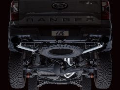 AWE 2024+ Ford Ranger Raptor 3.0L Switchpath Cat-Back Exhaust - Diamond Black Tips - Image 18
