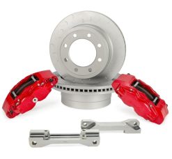 Alternative view of Alcon 17-22 Ford F250/F350 363x38mm Rotors 4 Piston Brake Kit - Rear