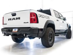 AWE Tuning 2025+ RAM 1500 RHO 3.0 I6 TT 0FG Dual Rear Exit Cat-Back Exhaust - Chrome Silver Tips - Image 5