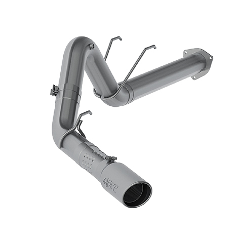 MBRP 17-19 Ford F250/350/450 6.7L Ex. Reg Cab 5in Filter Back Single Tip Aluminized Exhaust System - Image 2