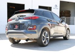 aFe Takeda 2.5in 304 SS Axle-Back Exhaust w/o Muffler w/BlackTips 18-22 Hyundai Kona L4-1.6L (t) AWD - Image 3