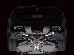 AWE Tuning BMW G90/G99 M5 Track Edition Cat-Back Exhaust - Chrome Silver Tips - Image 19