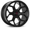 Vossen x Novitec NL5-5L 21x9.5in - 5x112 BP - ET30 - Satin Black Lamborghini Revuelto Front Wheel