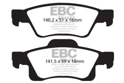 EBC Brakes Bluestuff Street and Track Day Brake Pads - Image 3