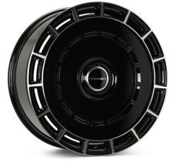 Vossen HF-9 26x10 - 6x139.7 - ET25 - Deep - 106.1 - Gloss Black Polished Wheel