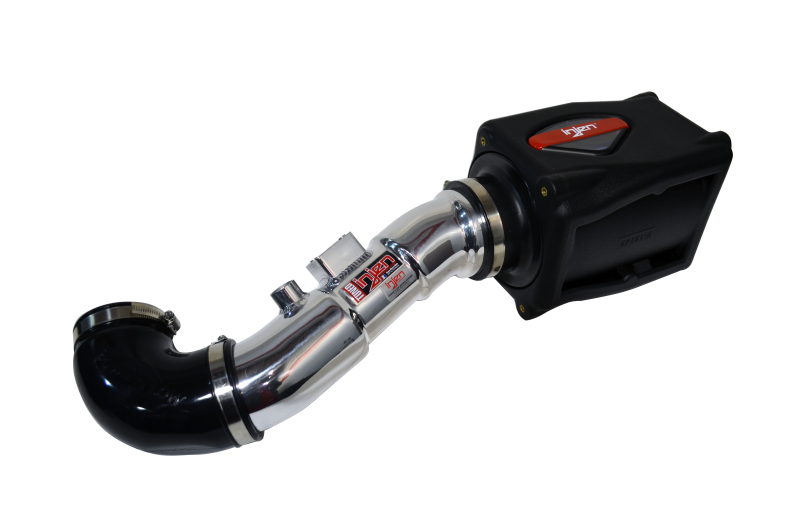Injen 04-10 QX56 / 04-12 Armada/Titan V8 5.6L w/Power Box Polished Power-Flow Air Intake System - Image 3