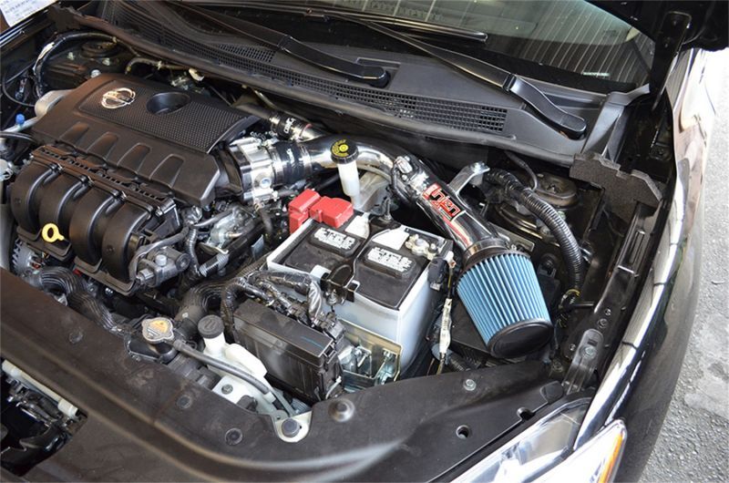 Injen 13-19 Nissan Sentra 4 Cylinder 1.8L w/ MR Tech and Air Fusion Polish Short Ram Intake - Image 3