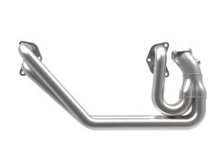Alternative view of aFe Power Twisted Steel Long Tube Header 02-19 Subaru Impreza WRX/STI/Legacy (Unequal Length)