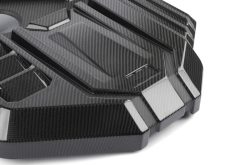 Dinan 21-27 BMW M2/M3/M4 (G80/G82/G87) Gloss Carbon Fiber Engine Cover w/Matte Accents - Image 5
