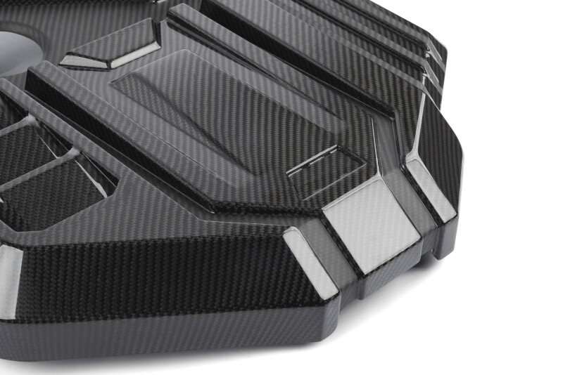 Dinan 21-27 BMW M2/M3/M4 (G80/G82/G87) Gloss Carbon Fiber Engine Cover w/Matte Accents - Image 5