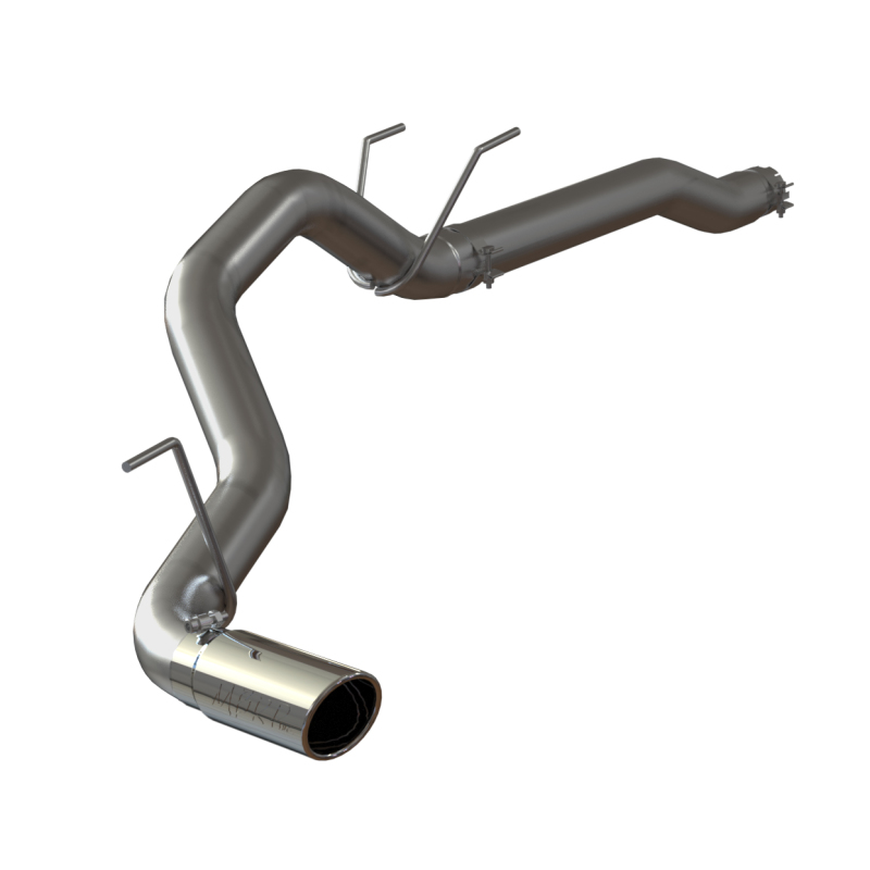 MBRP 2014 Dodge Ram 1500 3.0L EcoDiesel 3.5in Filter Back Exhaust Single Side Exit Alum - Image 2