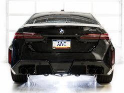 AWE Tuning BMW G90/G99 M5 Touring Edition Cat-Back Exhaust - Diamond Black Tips - Image 11